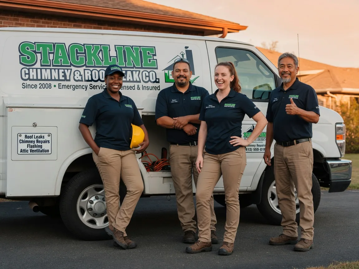Chimney flashing repair company in Adams, OR